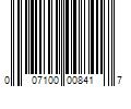 Barcode Image for UPC code 007100008417