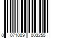 Barcode Image for UPC code 0071009003255