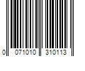 Barcode Image for UPC code 0071010310113