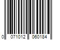 Barcode Image for UPC code 0071012060184