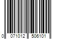 Barcode Image for UPC code 0071012506101