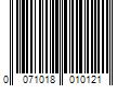 Barcode Image for UPC code 0071018010121