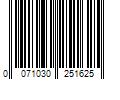 Barcode Image for UPC code 0071030251625