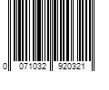 Barcode Image for UPC code 00710329203210