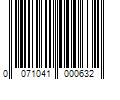 Barcode Image for UPC code 0071041000632