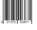 Barcode Image for UPC code 0071072003671