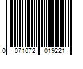 Barcode Image for UPC code 0071072019221