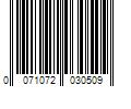 Barcode Image for UPC code 0071072030509