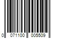 Barcode Image for UPC code 0071100005509