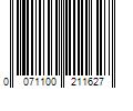 Barcode Image for UPC code 0071100211627