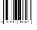 Barcode Image for UPC code 0071117130027