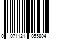 Barcode Image for UPC code 0071121055804