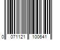 Barcode Image for UPC code 0071121100641