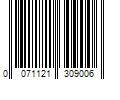 Barcode Image for UPC code 0071121309006