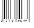 Barcode Image for UPC code 0071121540119