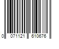 Barcode Image for UPC code 0071121610676