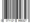 Barcode Image for UPC code 0071121958327