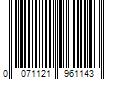 Barcode Image for UPC code 0071121961143