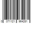 Barcode Image for UPC code 0071121964281