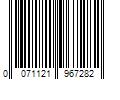 Barcode Image for UPC code 0071121967282