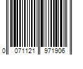 Barcode Image for UPC code 0071121971906