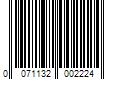 Barcode Image for UPC code 0071132002224