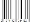 Barcode Image for UPC code 0071142334162