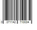 Barcode Image for UPC code 0071142710034