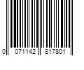 Barcode Image for UPC code 0071142817801