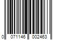 Barcode Image for UPC code 0071146002463