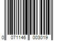 Barcode Image for UPC code 0071146003019