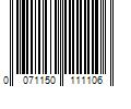 Barcode Image for UPC code 0071150111106