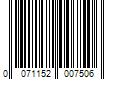 Barcode Image for UPC code 0071152007506