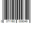 Barcode Image for UPC code 0071160009349