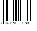 Barcode Image for UPC code 0071160010765