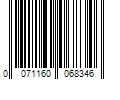 Barcode Image for UPC code 0071160068346