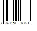 Barcode Image for UPC code 0071160093874