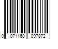 Barcode Image for UPC code 0071160097872