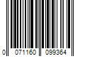 Barcode Image for UPC code 0071160099364