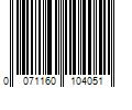 Barcode Image for UPC code 0071160104051