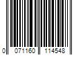 Barcode Image for UPC code 0071160114548