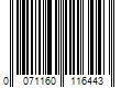 Barcode Image for UPC code 0071160116443