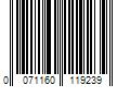 Barcode Image for UPC code 0071160119239