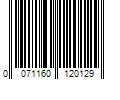 Barcode Image for UPC code 0071160120129