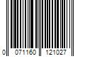 Barcode Image for UPC code 0071160121027