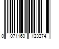 Barcode Image for UPC code 0071160123274