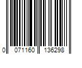 Barcode Image for UPC code 0071160136298