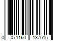 Barcode Image for UPC code 0071160137615