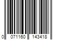 Barcode Image for UPC code 0071160143418