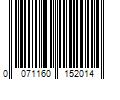 Barcode Image for UPC code 0071160152014